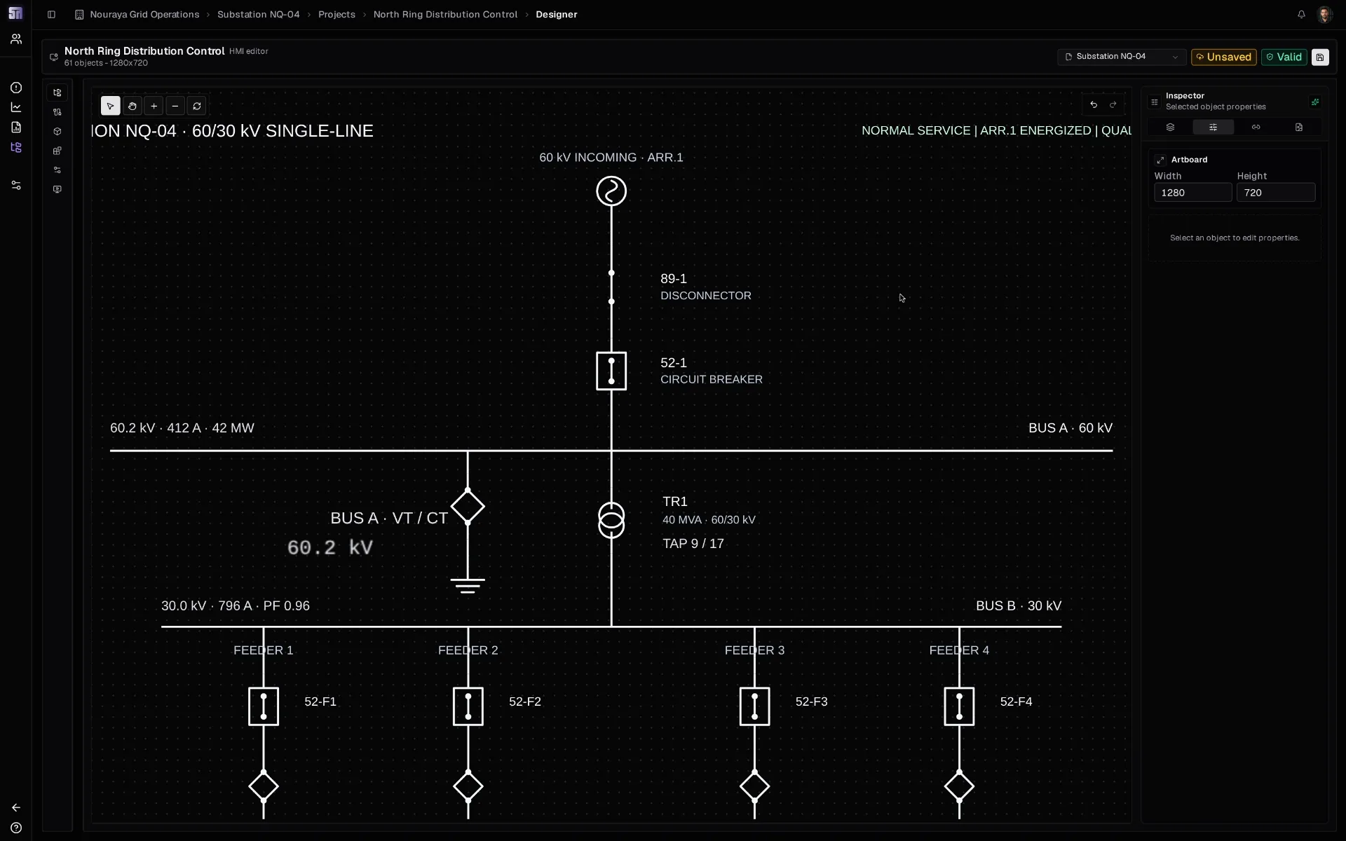 Créer un écran HMI dans le navigateur